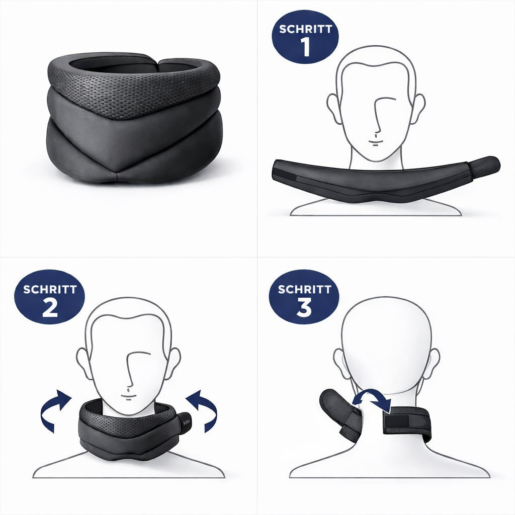 NeckComfort Ultra – Unterstützt freies Atmen & reduziert Schnarchen