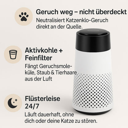 Fellfrisch Luftreiniger - gegen Katzen-Geruch