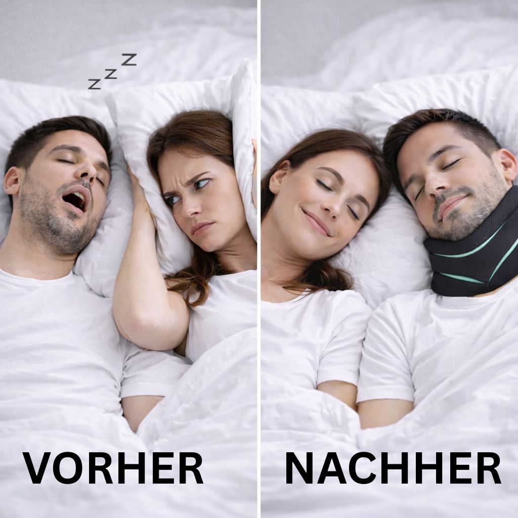 NeckComfort Ultra – Unterstützt freies Atmen & reduziert Schnarchen